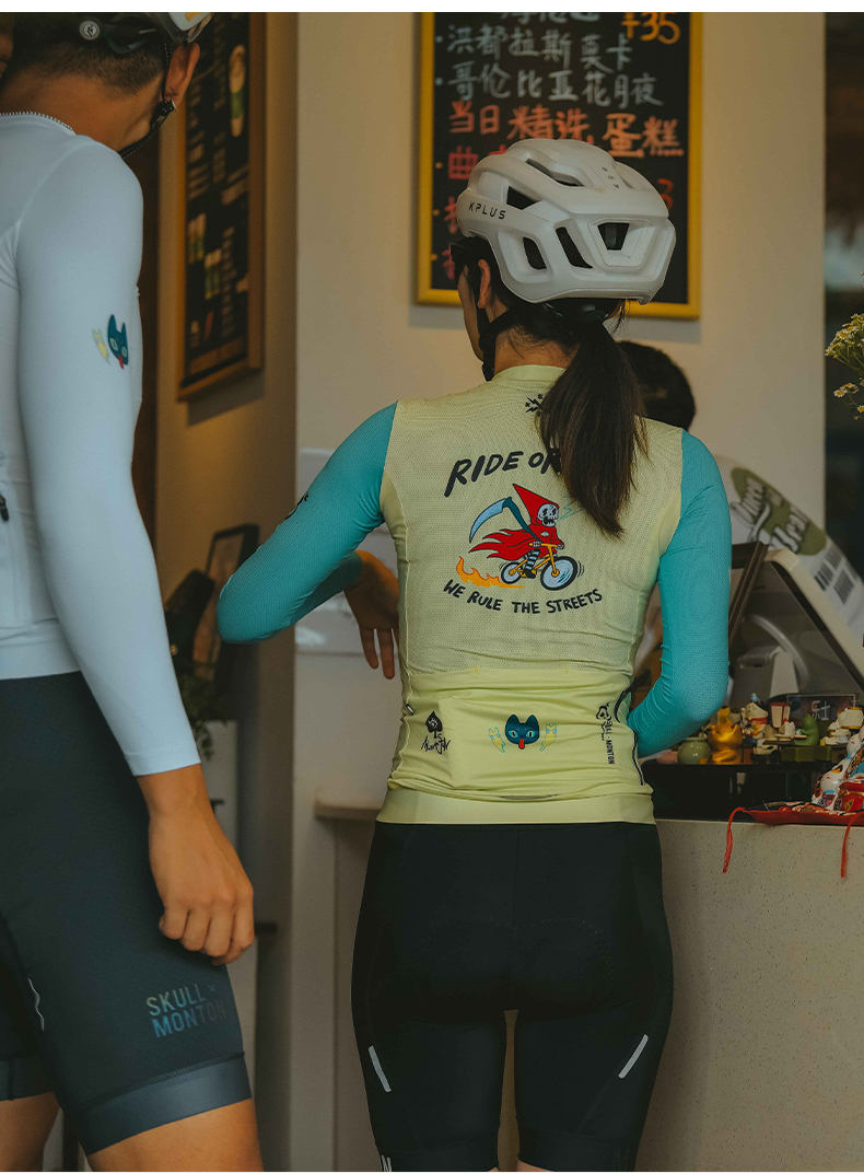 women's long sleeve cycling jersey