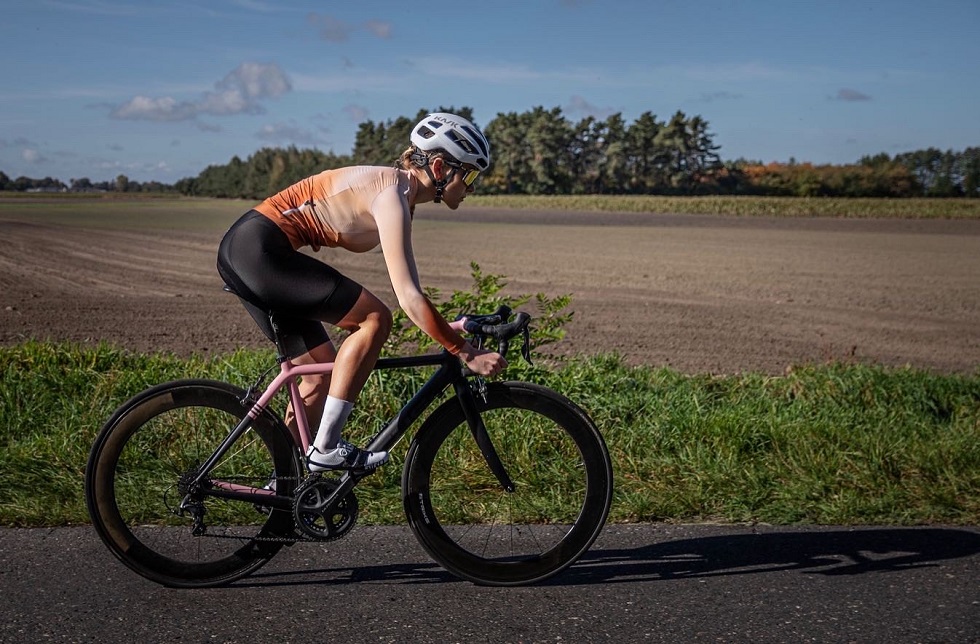 womens long sleeve cycling jersey