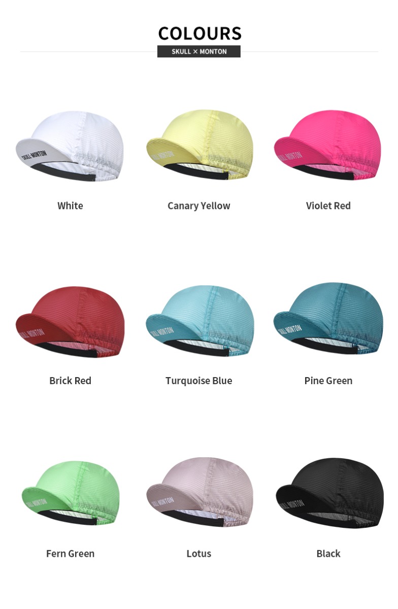 cycling cap under helmet