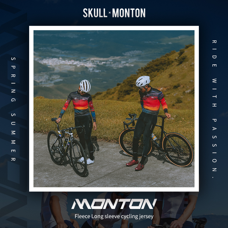 long sleeve thermal cycling jersey