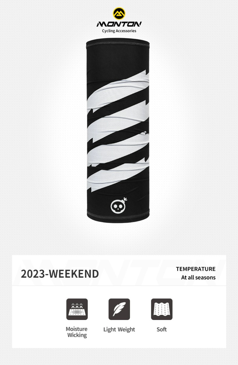 black multi-function headwear