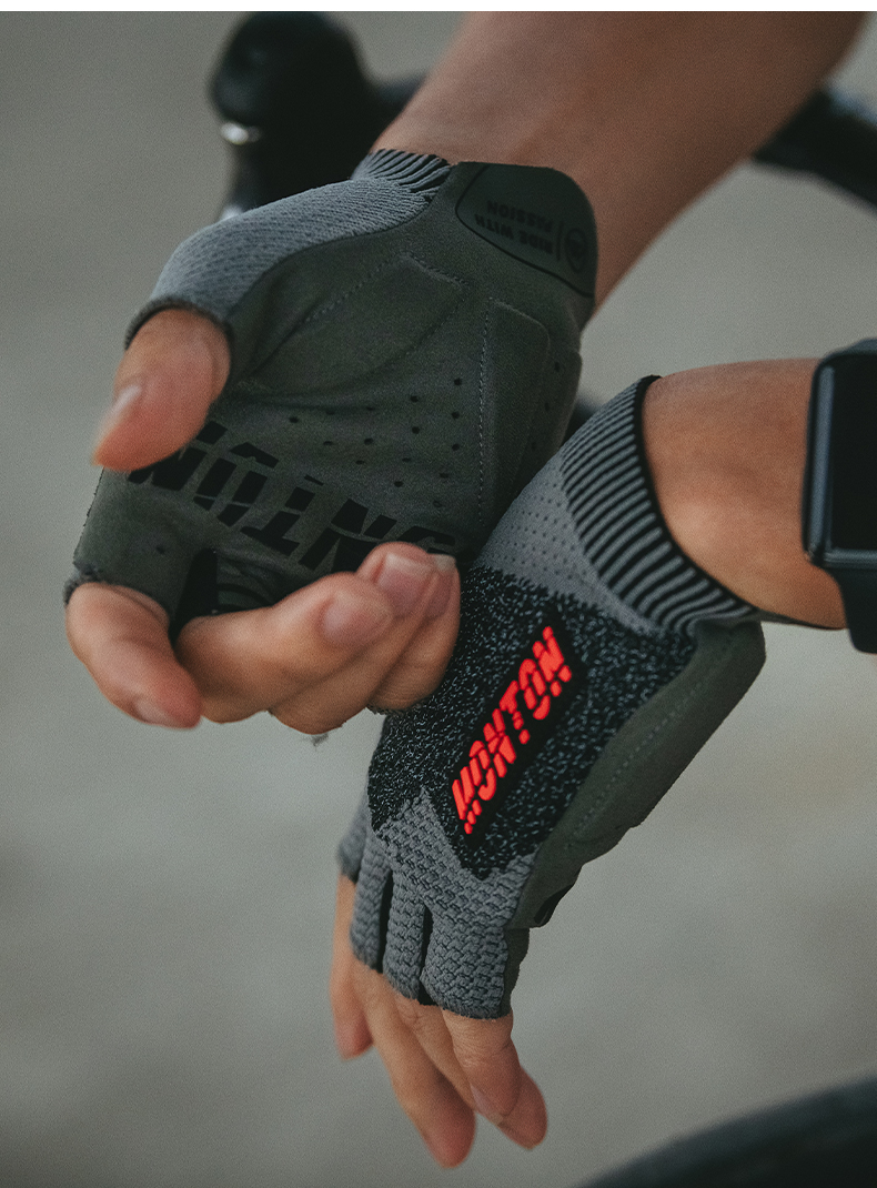 fingerless cycling gloves