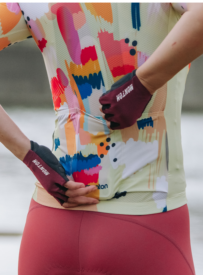 fingerless cycling gloves
