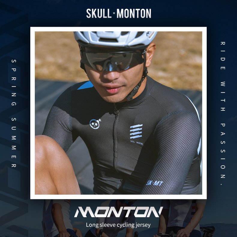 long sleeve summer cycling jersey