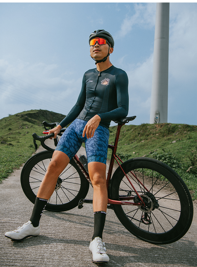 long sleeve cycling jersey