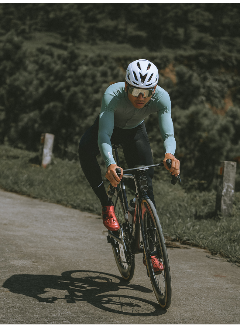 mens long sleeve cycling jersey