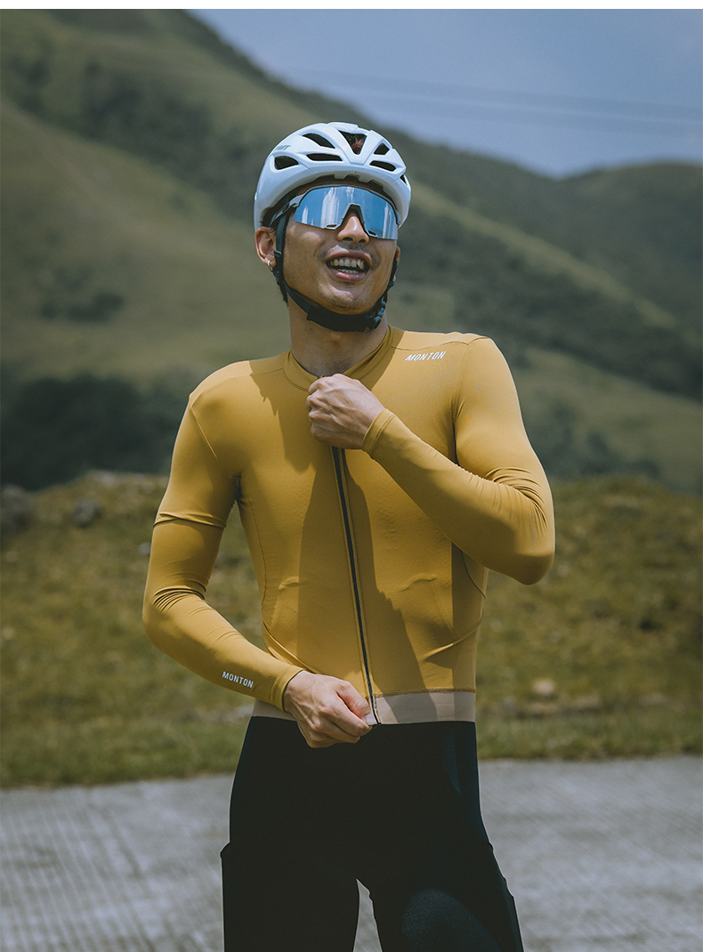 long sleeve bike jersey