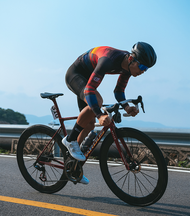 long sleeve cycling jersey for hot weather