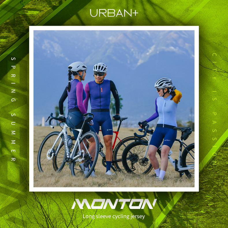 long sleeve summer cycling jersey