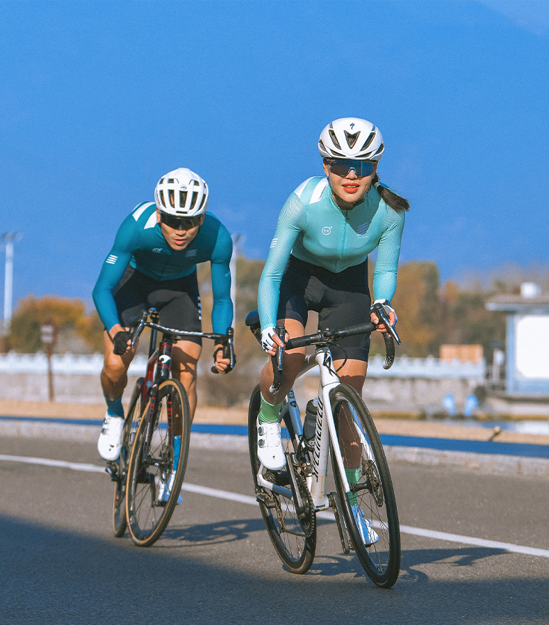 long sleeve cycling jersey uv protection
