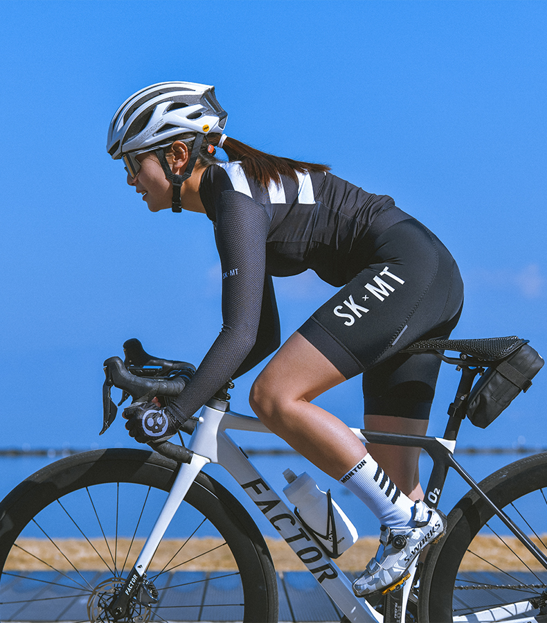 long sleeve cycling jersey uv protection