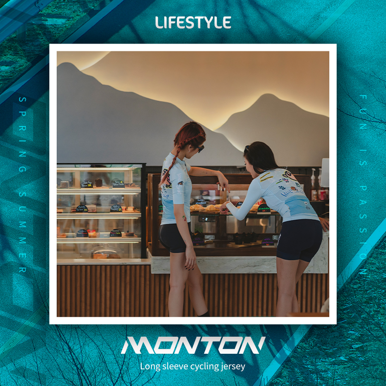 women's long sleeve bike jersey