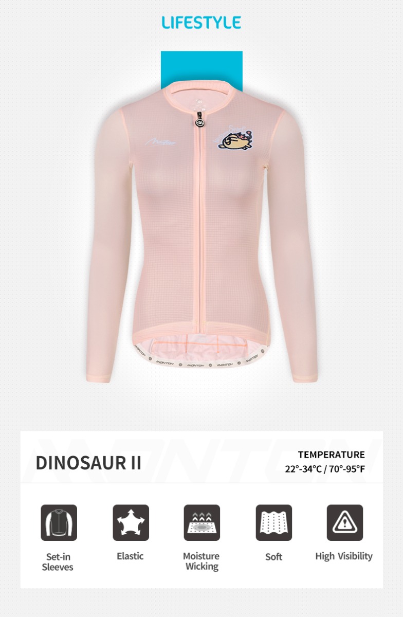 womens long sleeve cycling jersey