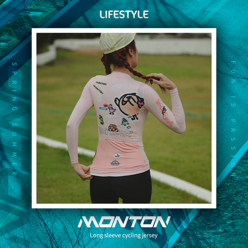 women's long sleeve bike jersey