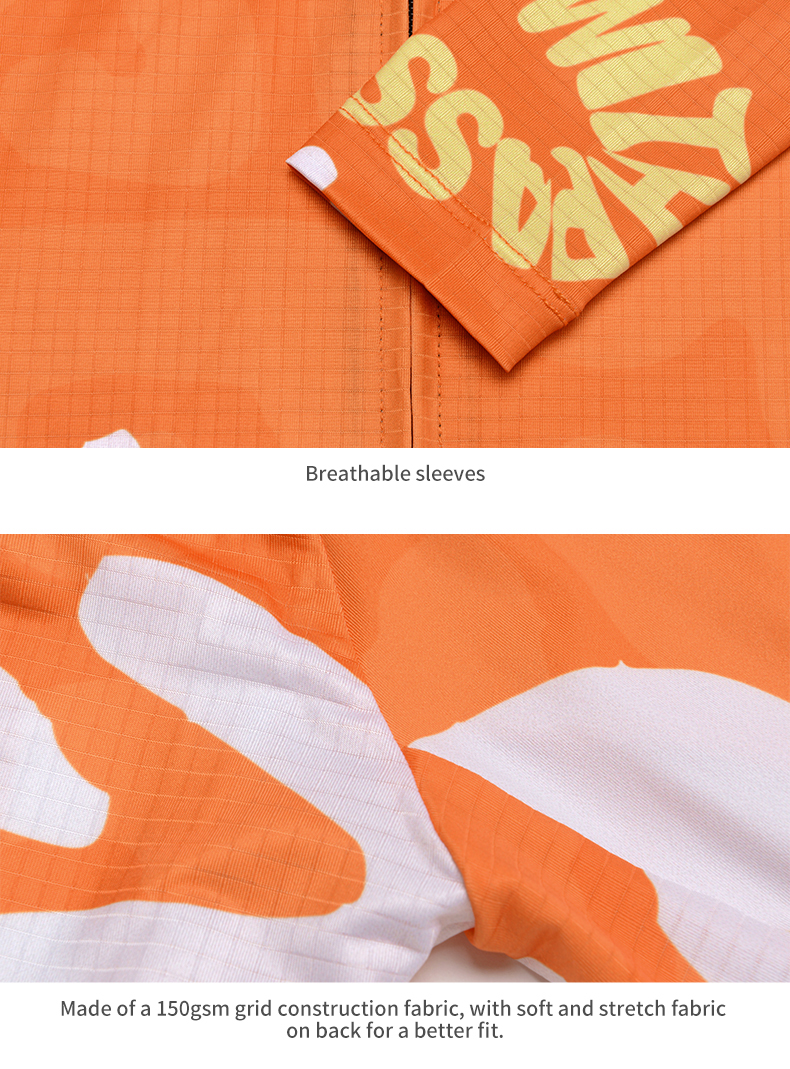 sleeves and waistband