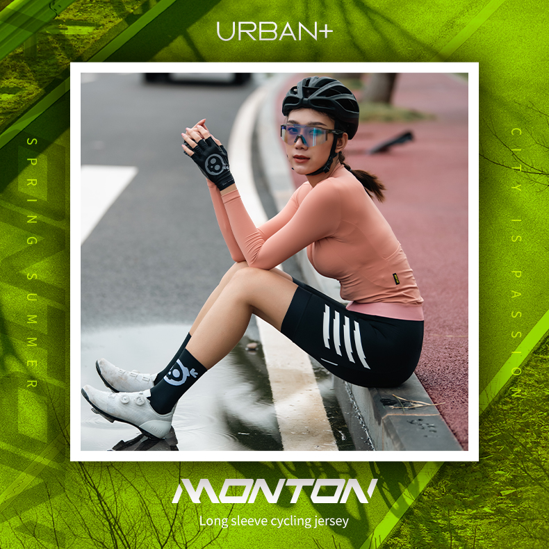 spring long sleeve cycling jersey