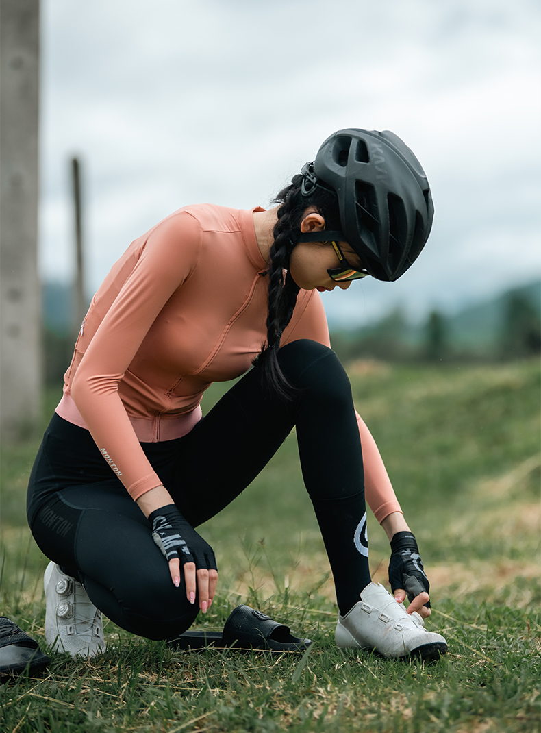 long sleeve cycling tops