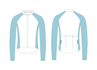 cycling jersey template
