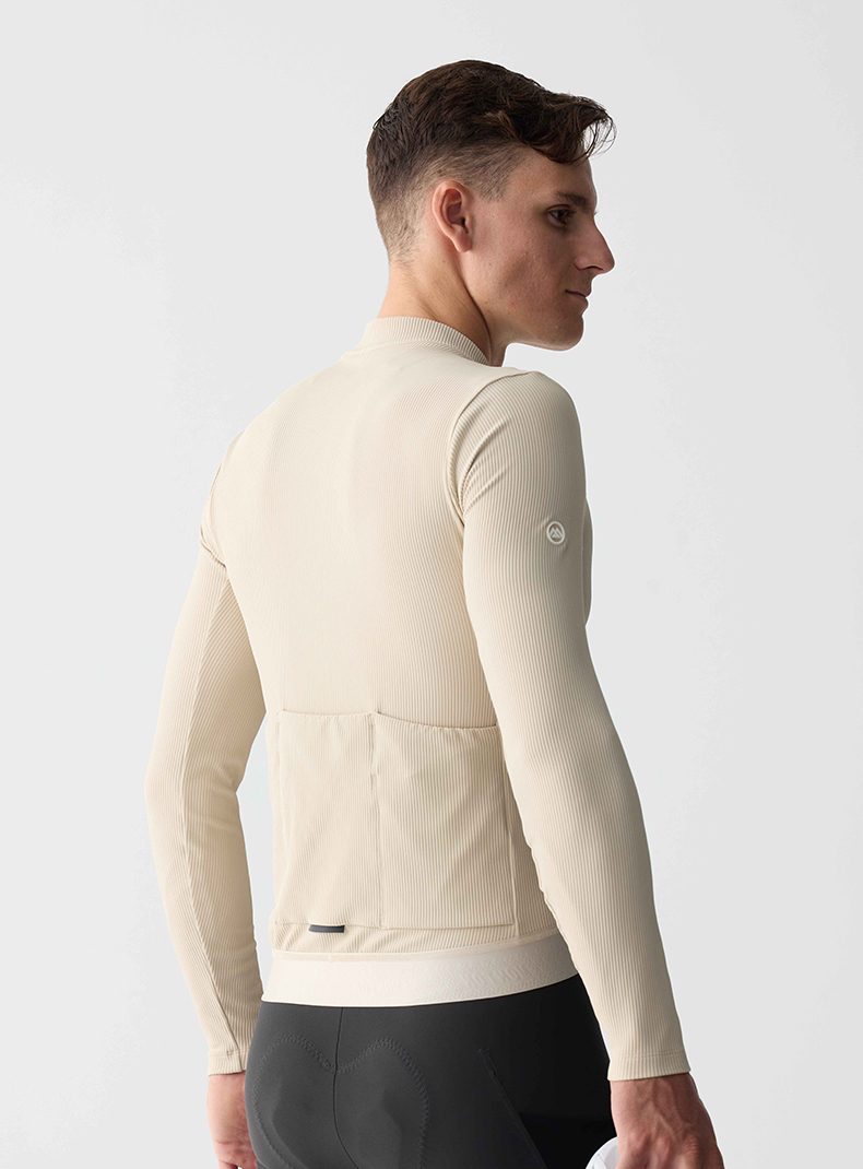 men's long sleeve thermal cycling jersey