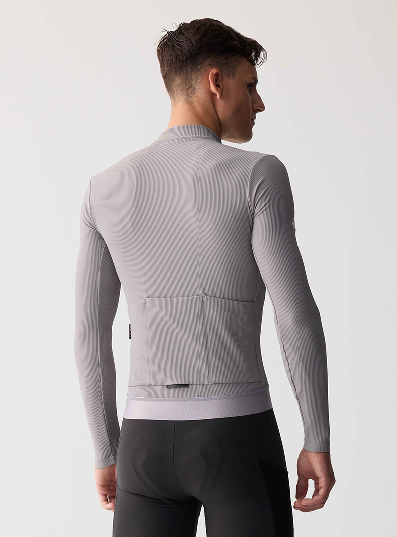 men's long sleeve thermal cycling jersey