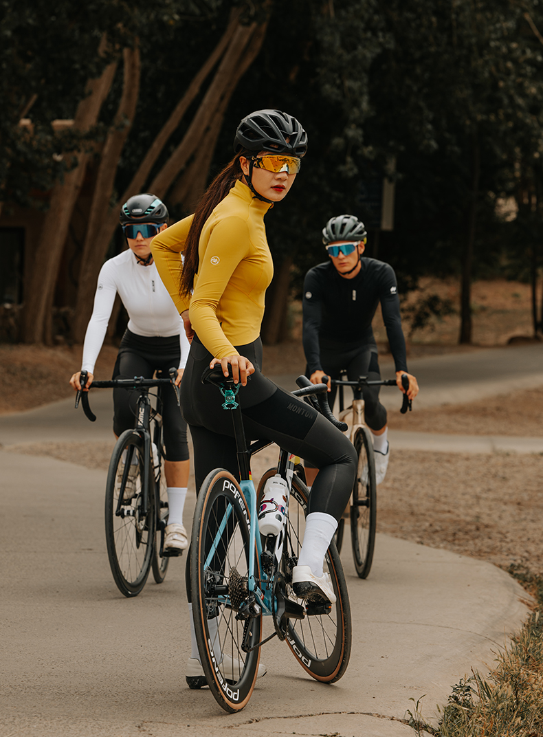 fleece cycling jersey