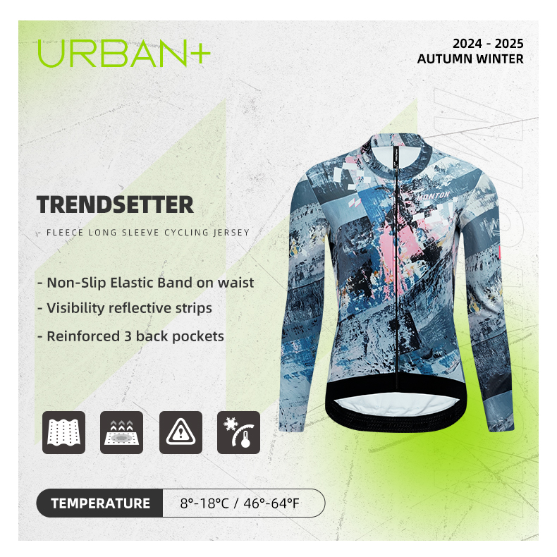 winter thermal cycling jersey