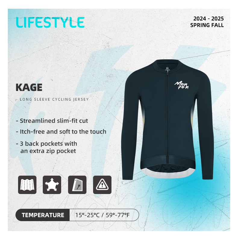 long sleeve cycling jersey
