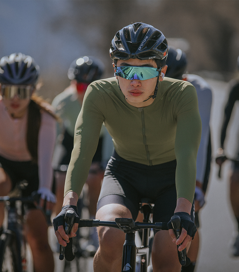 long sleeve cycling jersey