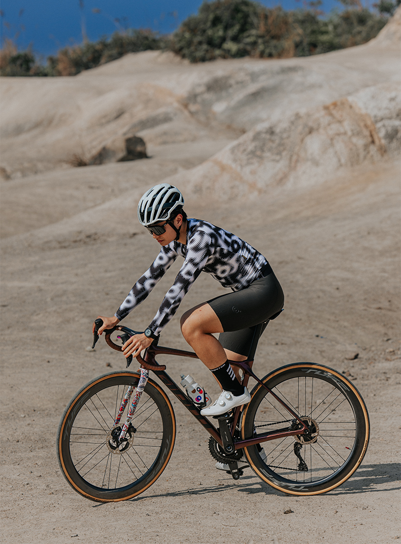 summer long sleeve cycling jersey