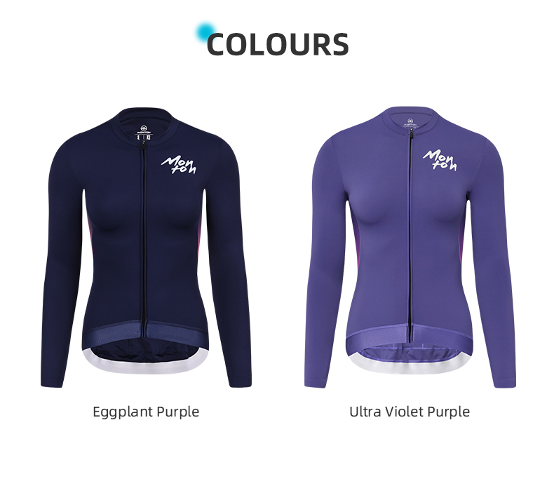womens long sleeve cycling jersey