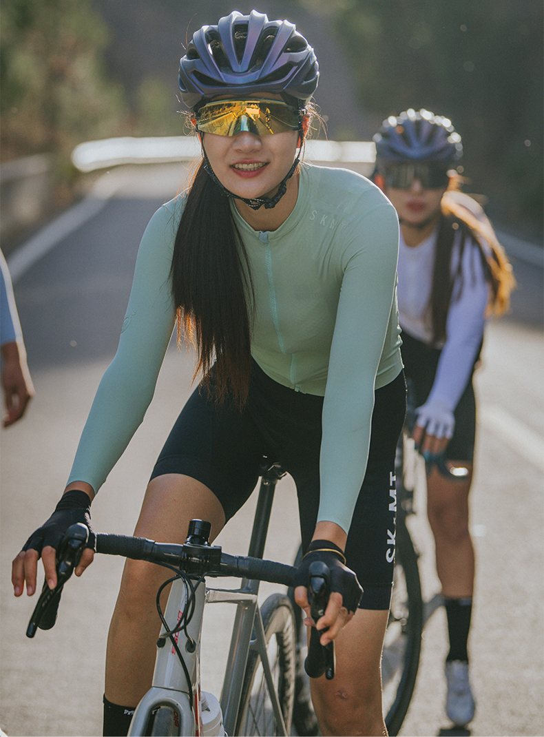 women's long sleeve cycling jersey
