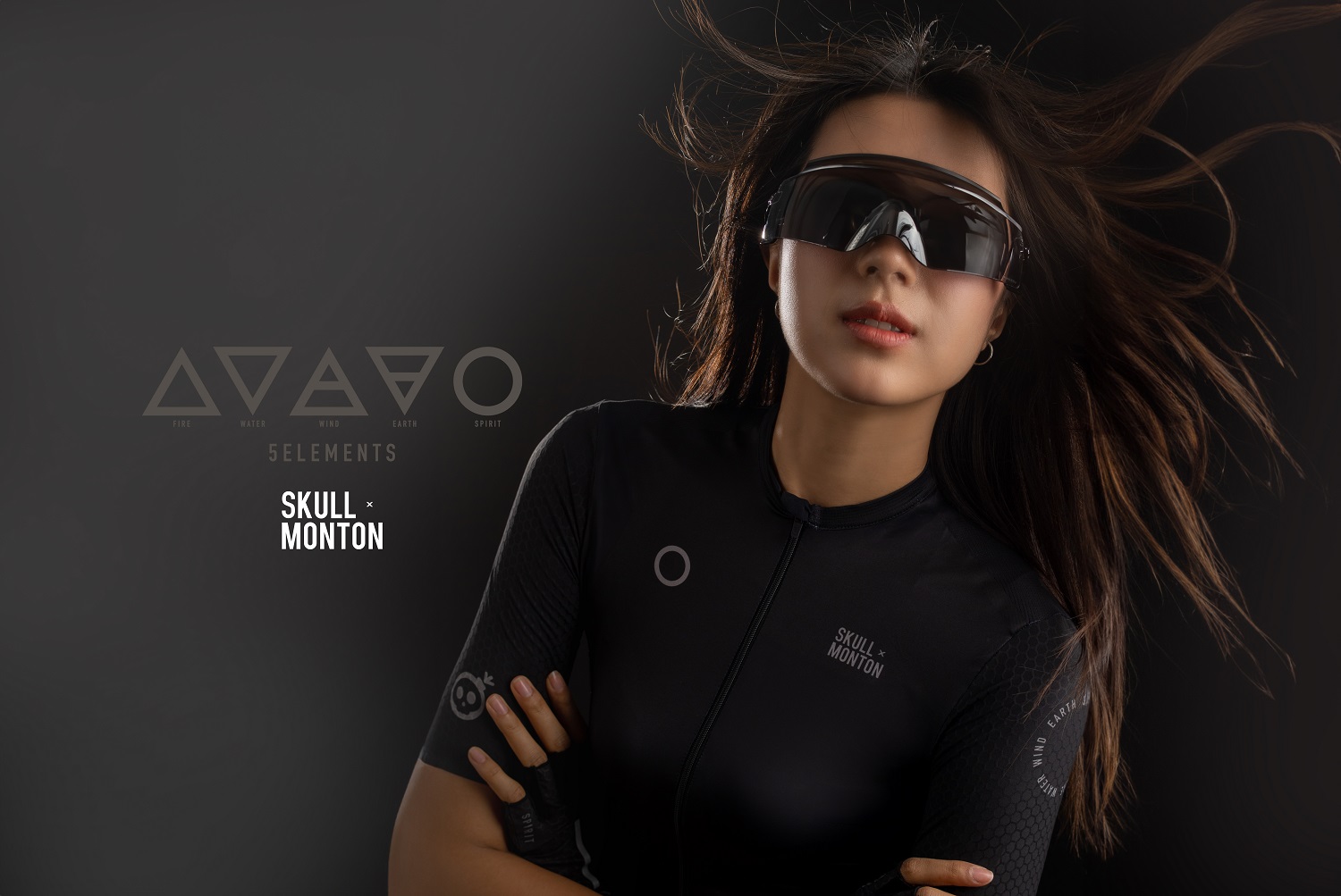 cycling jersey black
