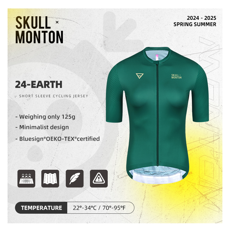cycling jersey green