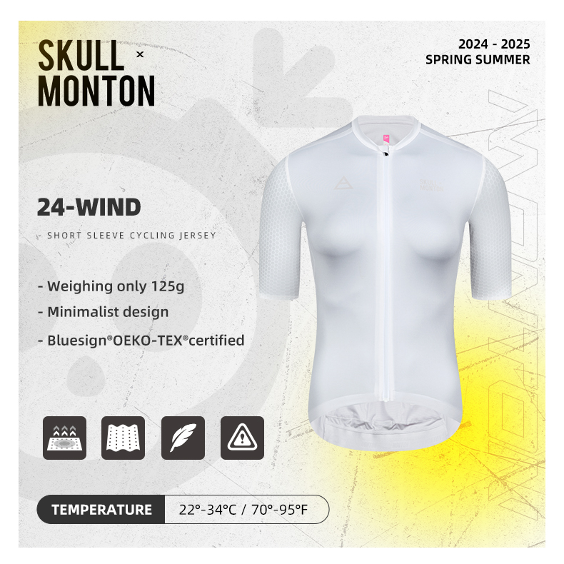 cycling jersey white