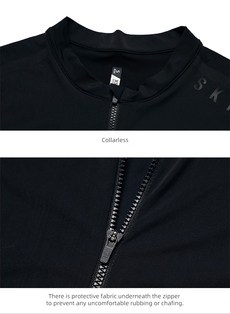 collar and zipper