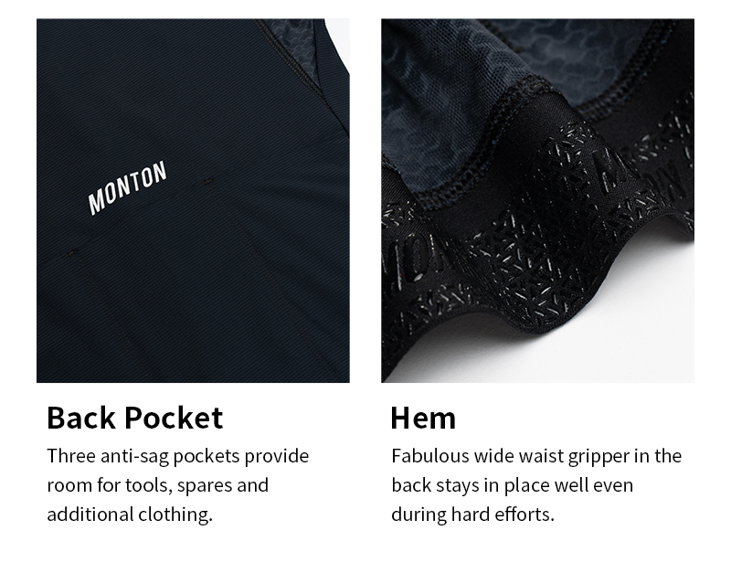 back pockets and waist gripper