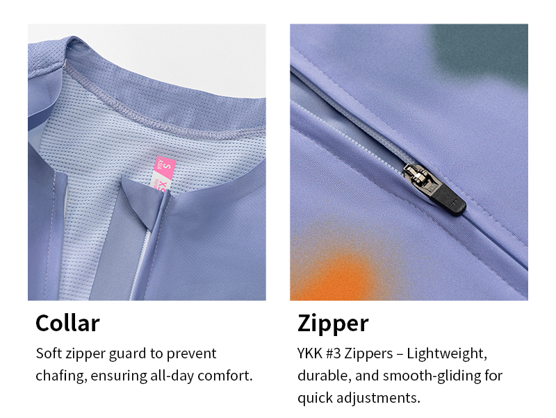 collar and zipper