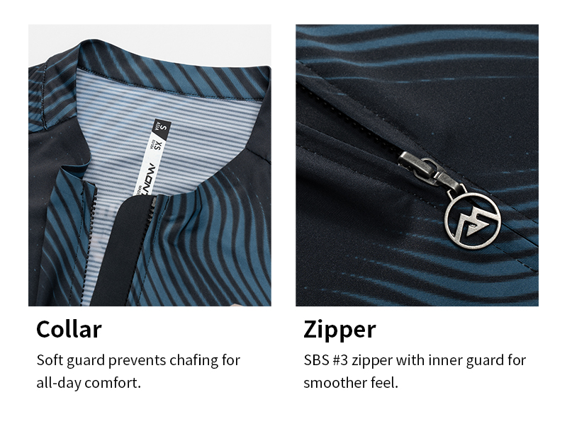 collar and zipper