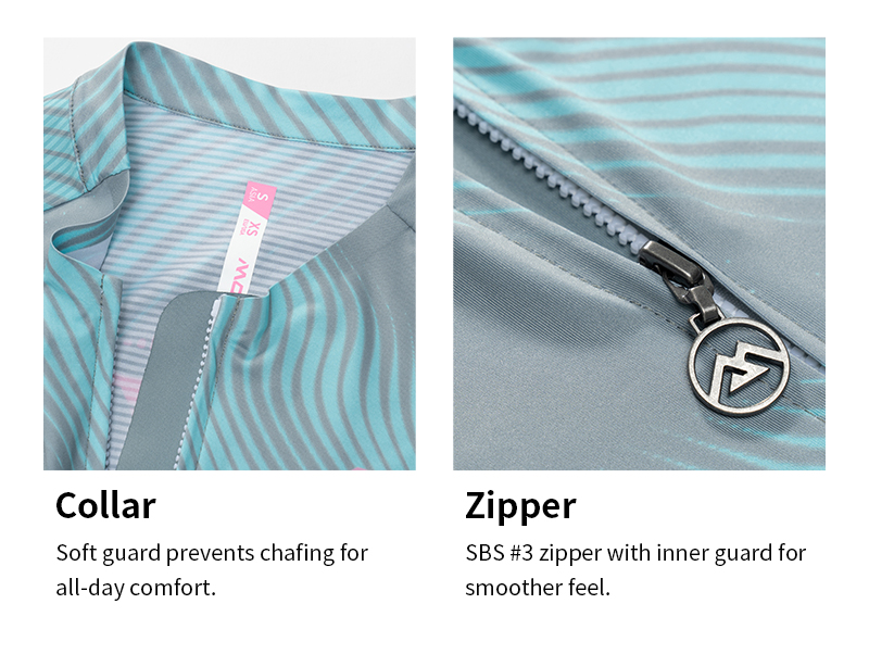 collar and zipper