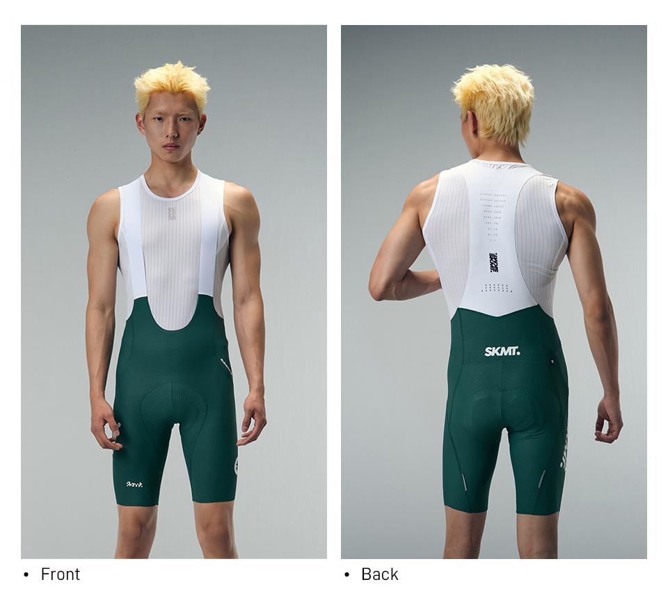 green mens cycling shorts