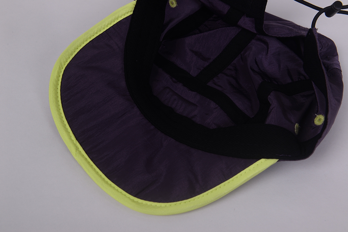 Interior detail with soft brim