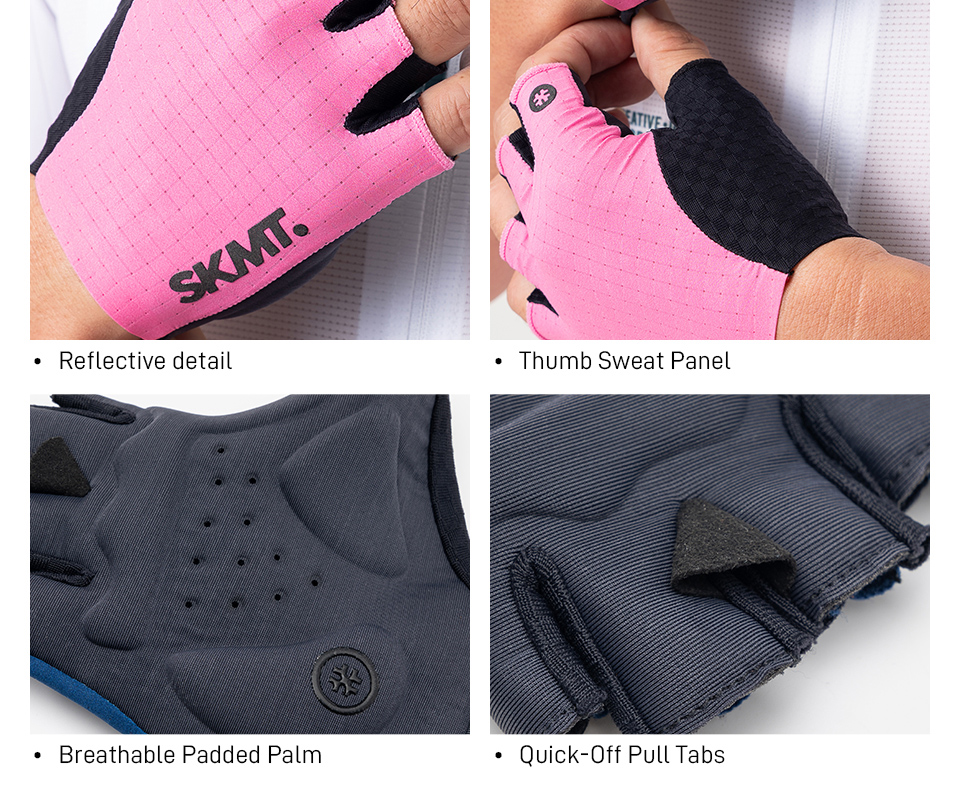 Padded palm, reflective details