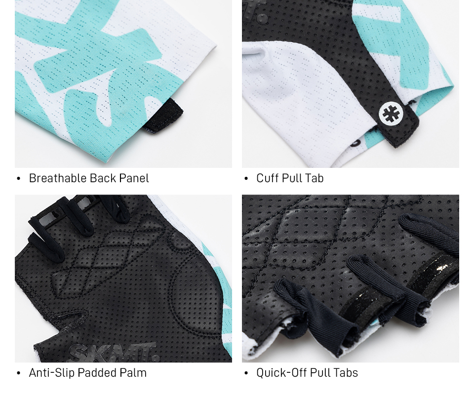 Padded palm, reflective details
