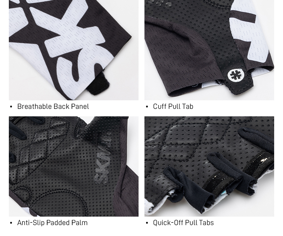 Padded palm, reflective details