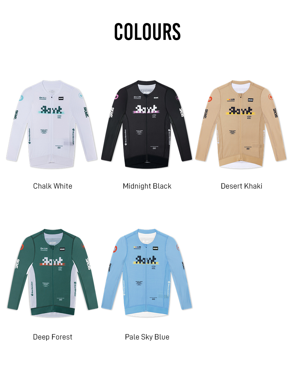 summer long sleeve cycling jersey
