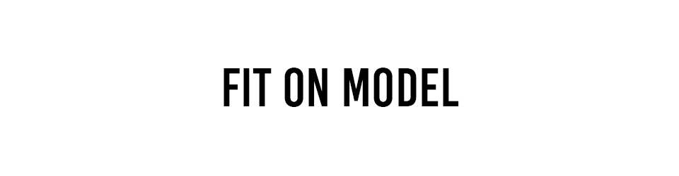 fit on model