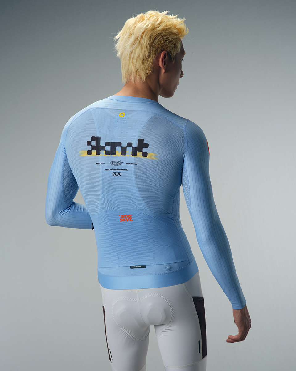 mens long sleeve cycling jersey
