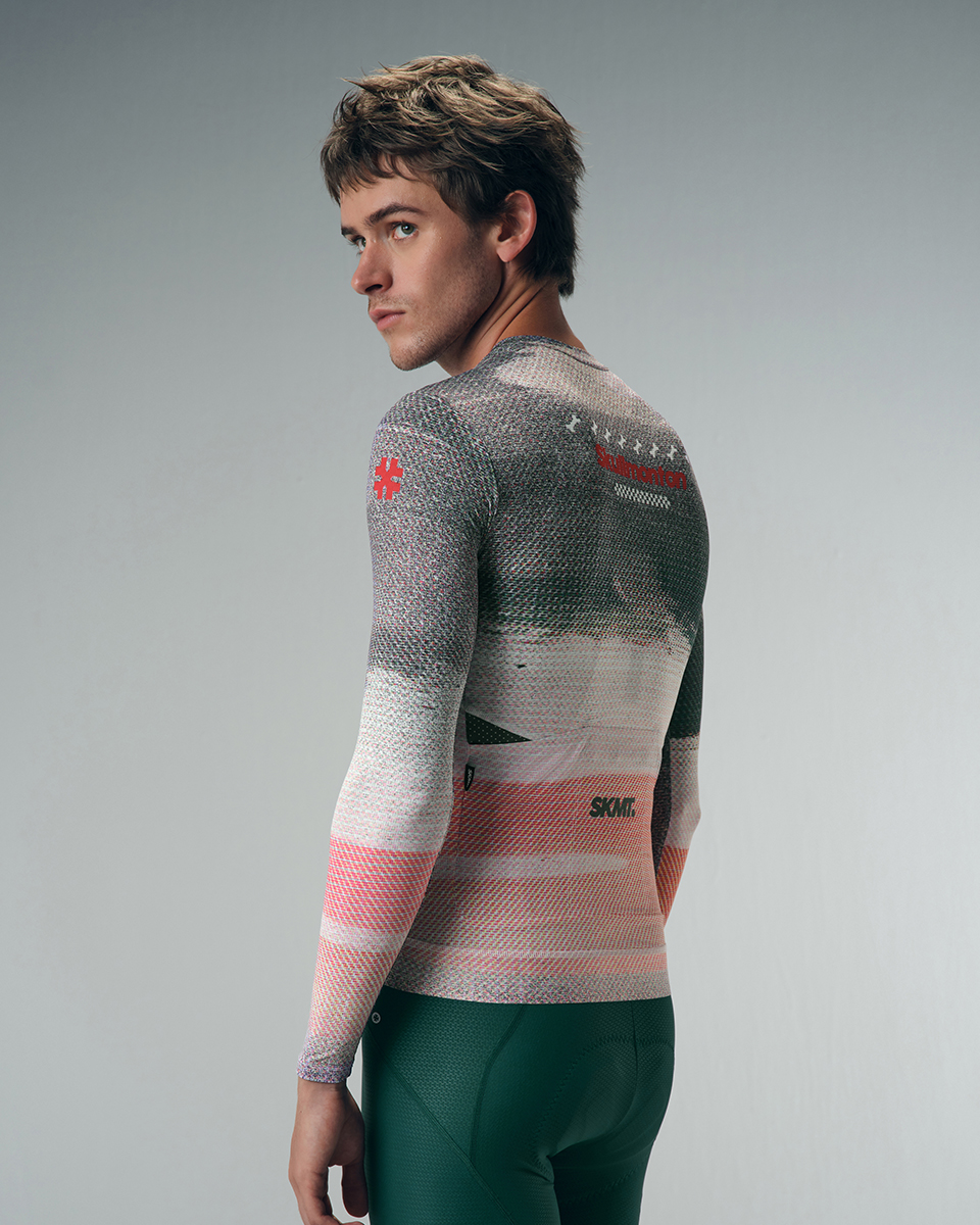 mens long sleeve cycling jersey