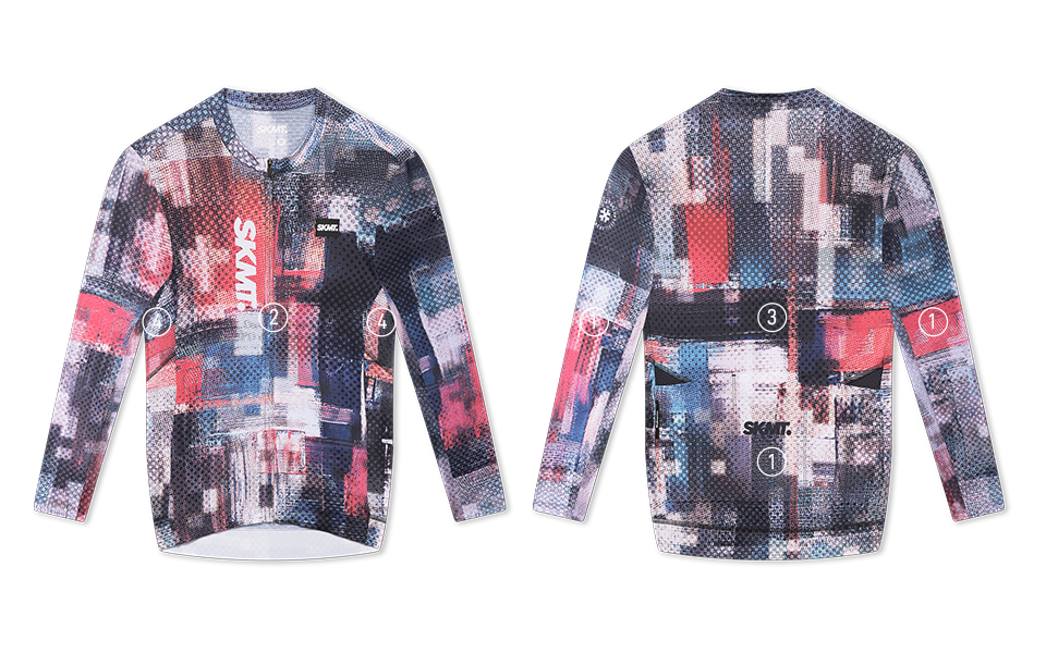 long sleeve bike jersey