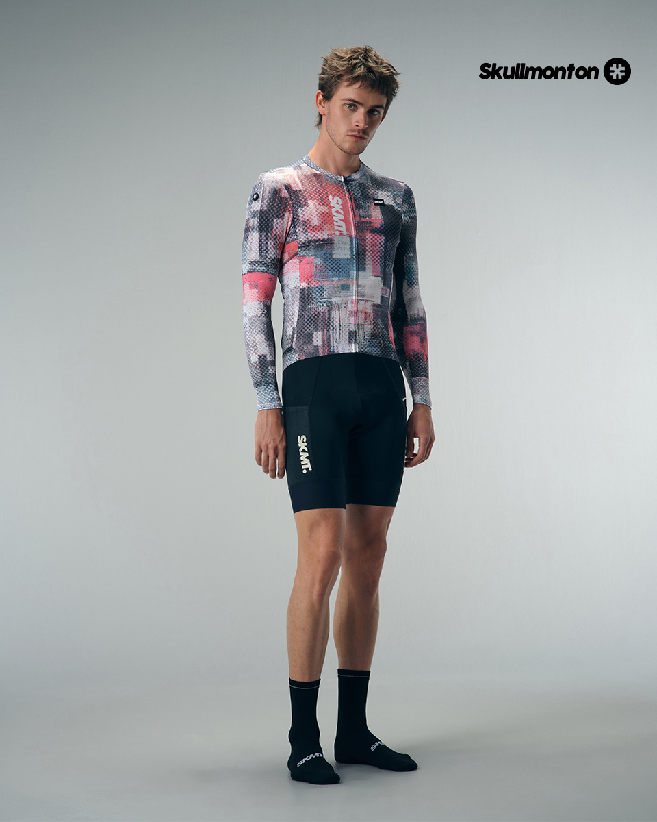 long sleeve summer cycling jersey